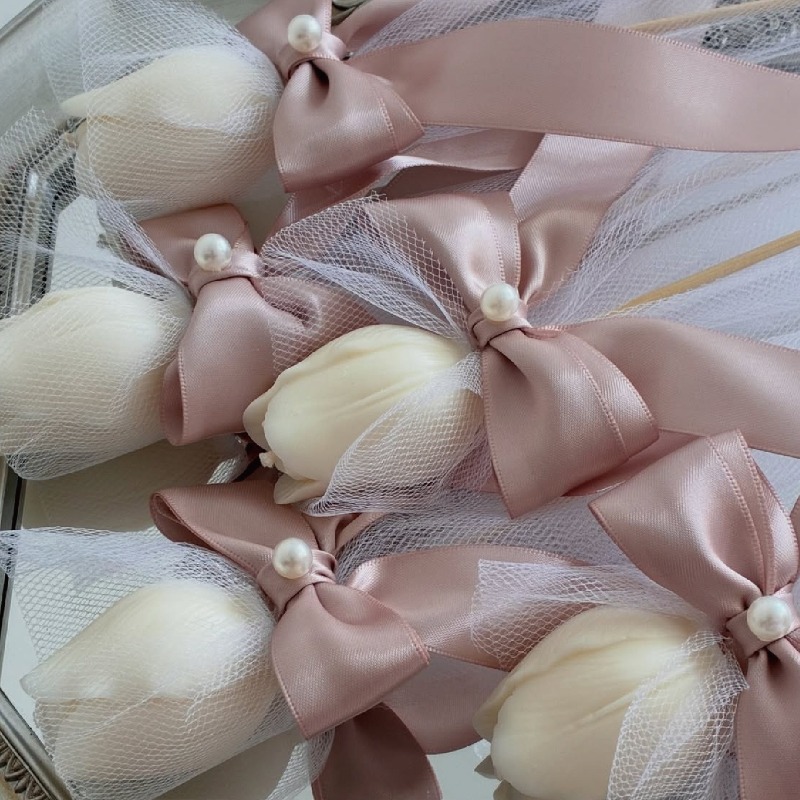 5pcs Tulip Scented Candle on B - огляд і ціна Home Fragrance Gift