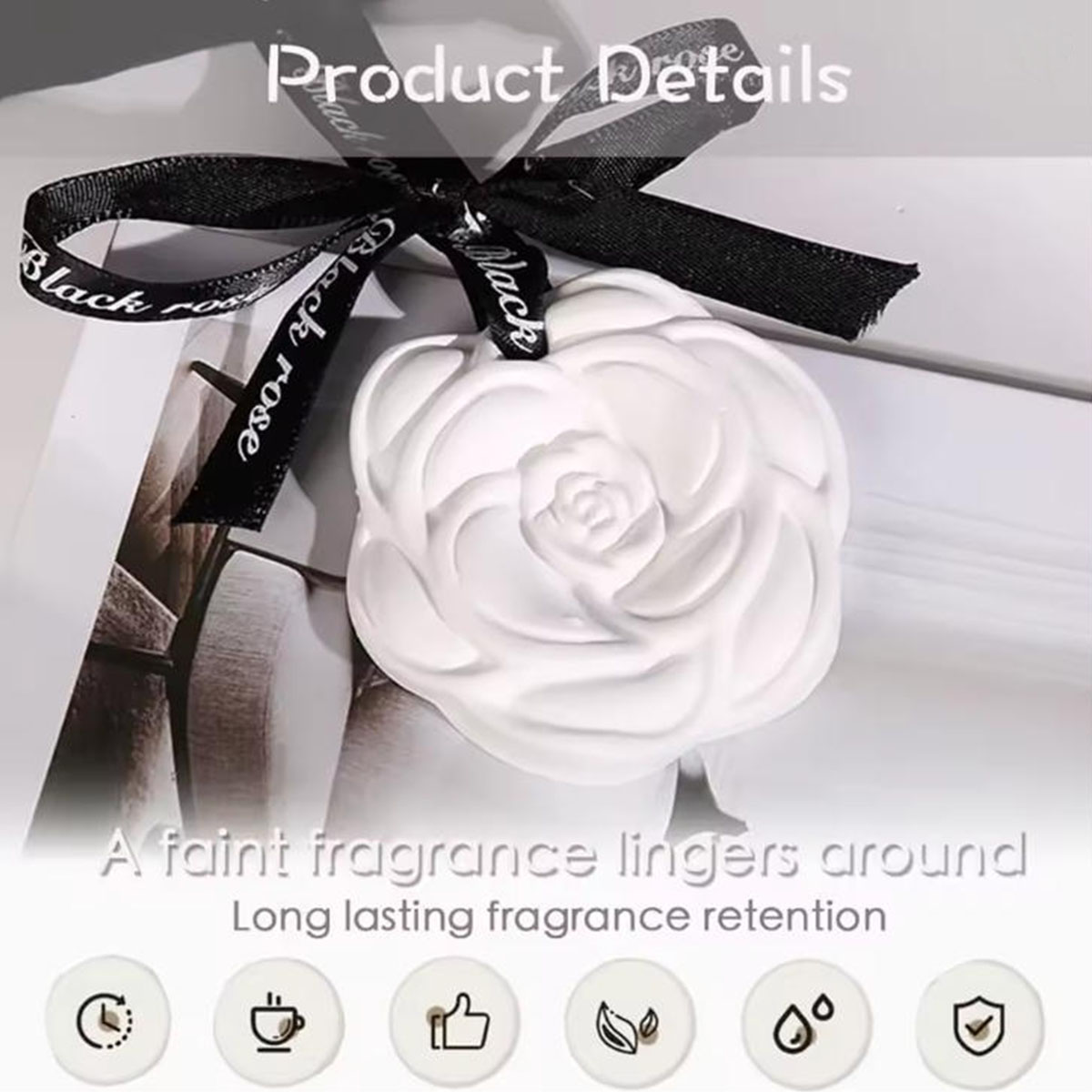 1/3/5/8/10PCS Camellia Gypsum  - огляд і ціна Home Fragrance Logo