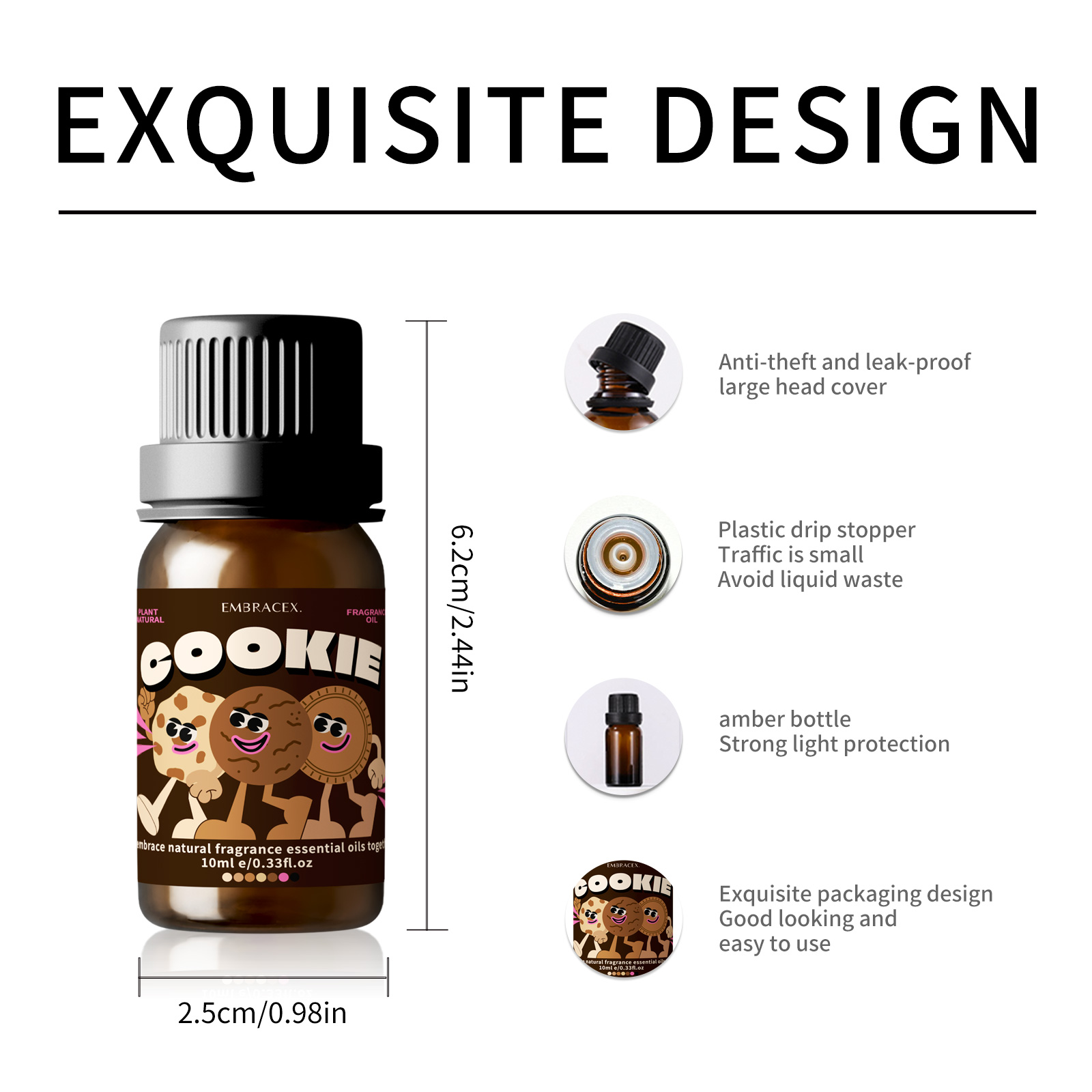 10ml Cookie Fragrance Oils For - огляд і ціна Home Fragrance Gift