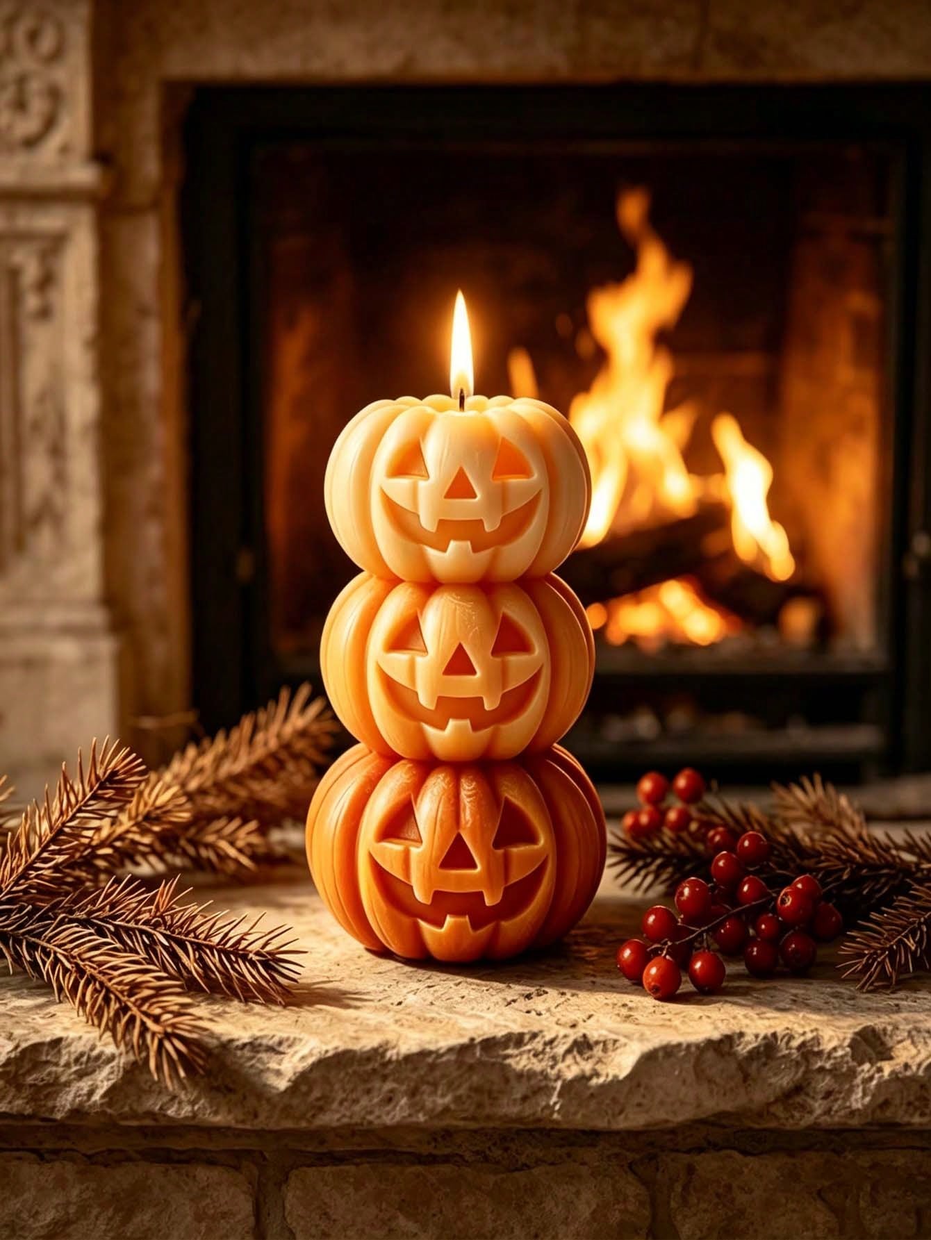 1pc Halloween 3-Layer Pumpkin  - огляд і ціна Home Fragrance Usa